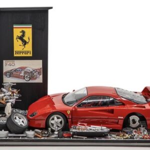 FERRARI F40 - SHADOW PLEXI GLASS BOX