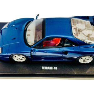 FERRARI F40 - SCALE MODEL - BLUE